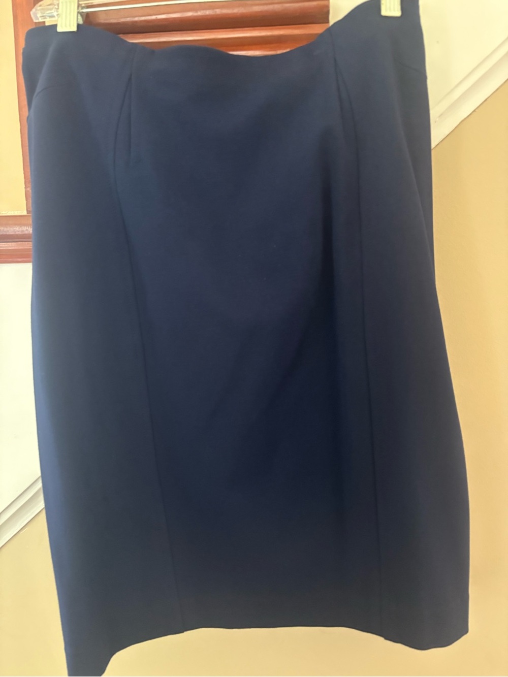 Ann Taylor Navy Pencil Skirt
